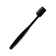 brush on white background
