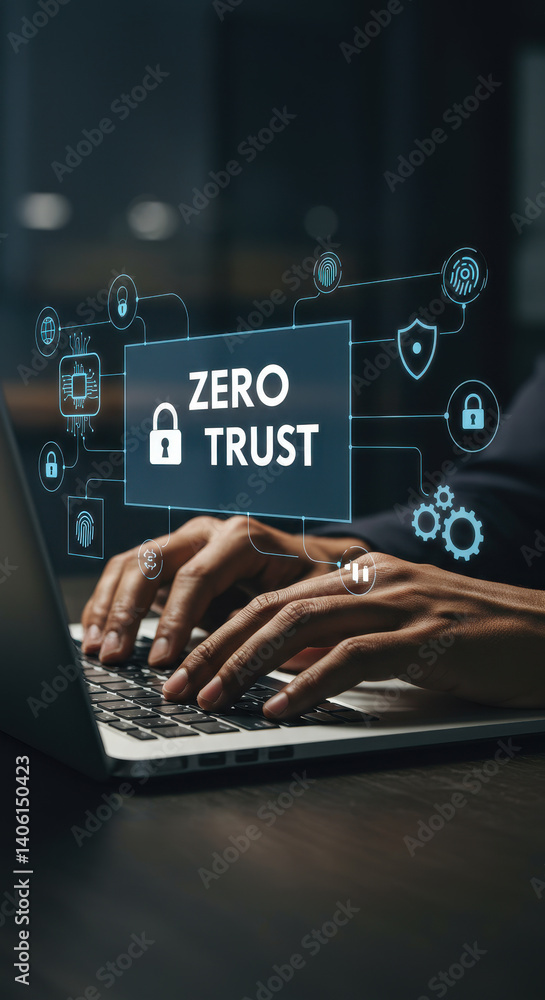 Aufkleber zero trust security: hands-on cyber protection with authentication, data security, and access contro