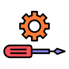 Maintance illustration icon