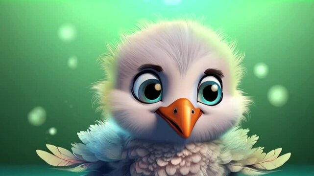 Niedliche kleine M&ouml;we