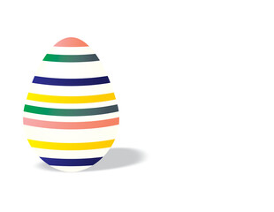 Oeuf de pâques blanc