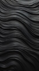 Abstract Dark Gray Wavy Texture