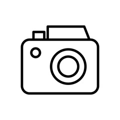 Photography Vector Line Icon Design