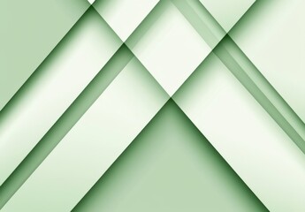 Light green and white paper background with a geometric pattern, minimalist style, low-saturation tone, light color scheme