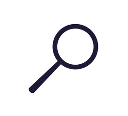Magnifying glass icon, search icon Vector Illustration, Magnifying glass, Zoom symbol, research, analytics, zoom lens