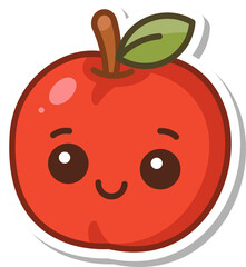apple cartoon character