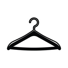 Isolated Cloth Hanger on White Background