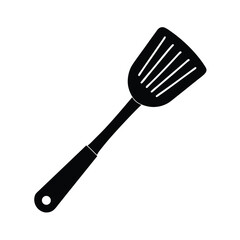 Isolated Spatula on White Background