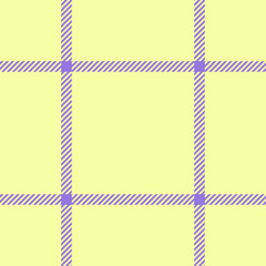 Elegant pastel yellow and lilac plaid pattern.  Perfect for backgrounds, textiles, packaging, and website design. This minimalist, geometric design evokes feelings of calm and sophistication.