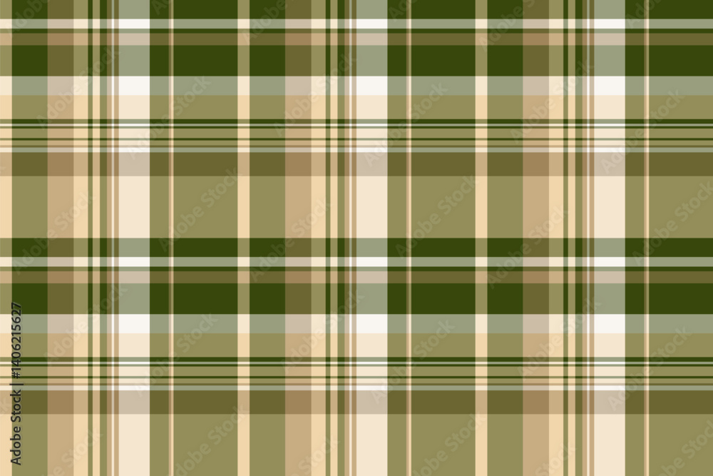 Poster classic plaid pattern in earthy tones. seamless design ideal for backgrounds, textiles, or adding a 