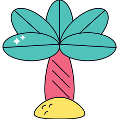 Summer Retro Y2k Icons Vector Collection