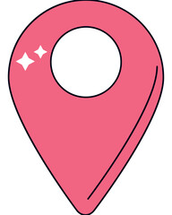 Summer Retro Y2k Icons Vector Collection