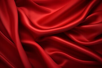 Obraz premium Abstract red background. Red fabric texture background