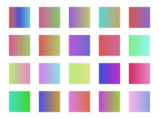 Square beautiful gradients backgrounds set
Vector gradients big set bright