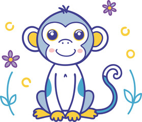 monkey cartoon