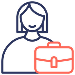 Business Woman Icon