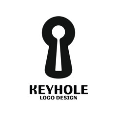 Keyhole Vector Logo Design