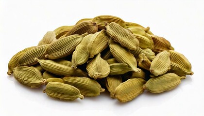cumin seeds isolated on white background