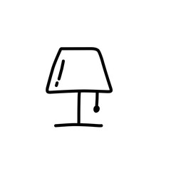 electronics doodle line icon