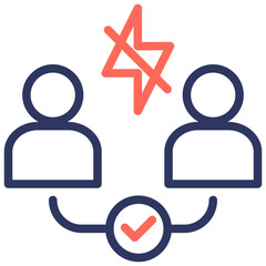 Conflict Resolution Icon