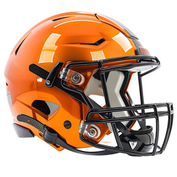 recommend clip art: Orange Helmet for Football Players