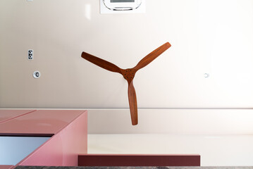 Wooden Ceiling Fan.