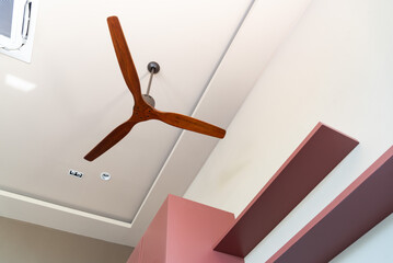 Wooden Ceiling Fan.