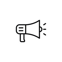 Megaphone Icon Vector. megaphone speaker icon