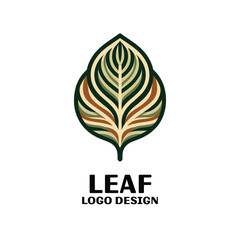 Leaf Vector Logo Design