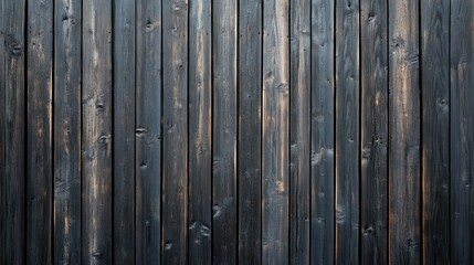 Dark Wood Plank Wall Background, Natural Texture, Ideal for Design Inspiration