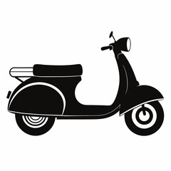 retro vintage scooter