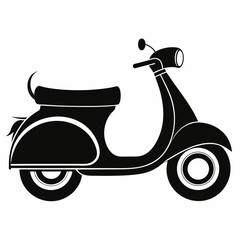 scooter vector illustration