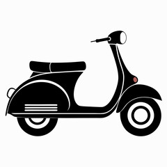 retro vintage scooter