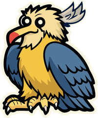 hoo-Whoo Watcher – Cartoon Owl with Bold Style