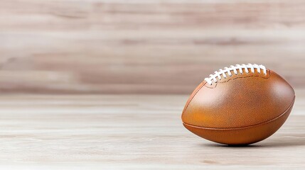 Shiny brown egg shape minimalist product photography background