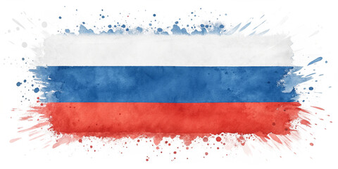 Watercolor Splash Russian Flag Isolated on Transparent Background

Russia Flag Artistic Watercolor Paint Splash for Creative Design