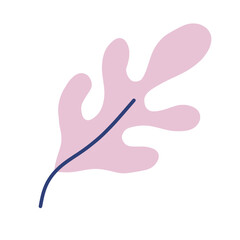 abstract tropical leaf