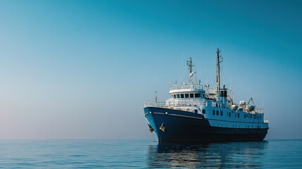 Ship on Calm Waters