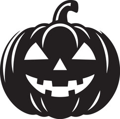  jack-o-lantern vector silhouette illustration
