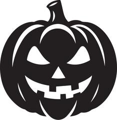  jack-o-lantern vector silhouette illustration