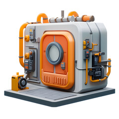 Fototapeta premium vector drawing of a car