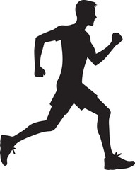 men jumping design vector illustration