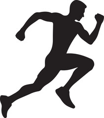 men jumping design vector illustration