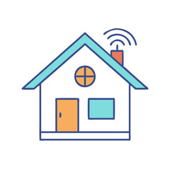 house  icon, house  vector illustration-simple illustration of house , perfect for house  logos and icons