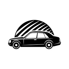Car Silhouette vector illustration
