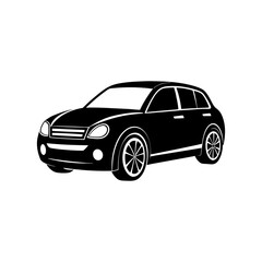 Car Silhouette vector illustration