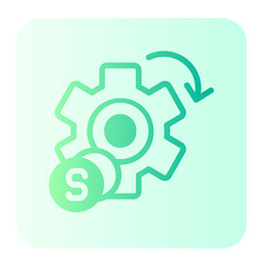 Settings  gradient icon