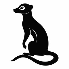 black cat silhouette