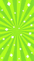 放射線の背景素材　ベクターイラスト
