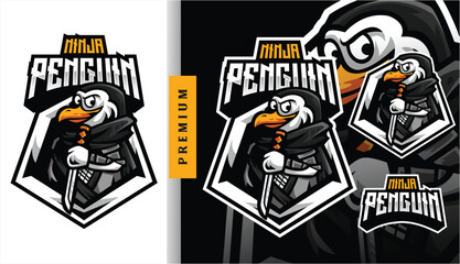 Ninja Penguin Logo